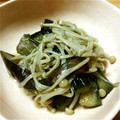 hinaeri's cooksnap of when they made えのきと茄子の甘〜い煮物.