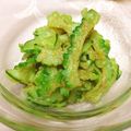 ミリラム's cooksnap of when they made ゴーヤの胡麻和え.