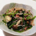 かまめん's cooksnap of when they made 小松菜と丹波しめじの中華炒め♪.