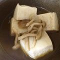 ハムッチョ's cooksnap of when they made 冷凍で変身！　★豆腐の煮物.