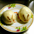 きっこひめ's cooksnap of when they made 簡単お月見うさぎまんじゅう.