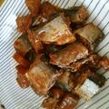 うさこぱんまん's cooksnap of when they made 圧力鍋で☆簡単さんまの生姜煮（味噌風味）.
