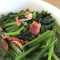 いくらちゃんママ♪'s cooksnap of when they made 小松菜ガーリックバター炒め.