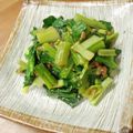 noamanma's cooksnap of when they made 納豆と小松菜のナムル.