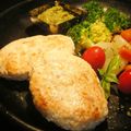 ひさかた's cooksnap of when they made 豆腐いりの鶏肉ハンバーグ.