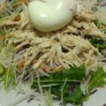 ゅうこ's cooksnap of when they made 水菜と蒸し鶏のサラダベース.