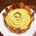＊あっぷるる＊'s cooksnap of when they made *い・もんぶらん♪さつま芋クリーム*.