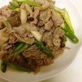 りュう's cooksnap of when they made 豚肉とアスパラの味噌炒め.