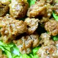 まあみママ's cooksnap of when they made 豚コマ肉のスタミナ揚げ.