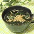 ぽっぽぺぺ's cooksnap of when they made 簡単でうまうま☆ワカメスープ.