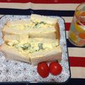 び～る's cooksnap of when they made ちょっぴり工夫☆おいしいたまごサンド☆.