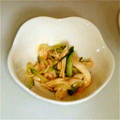 yuuyux's cooksnap of when they made ささみと胡瓜のピリ辛和え.
