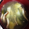 なな19's cooksnap of when they made すりおろしジャガイモとちんげん菜のスープ.
