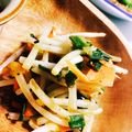 ケスケの嫁's cooksnap of when they made あと一品！なんにもない時のネギもやし.