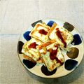 ゆずゴーヤ's cooksnap of when they made みそだれチーズはんぺんの磯辺焼き.