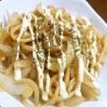 さと0122's cooksnap of when they made 玉ねぎの焼きうどん.
