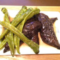 makojet's cooksnap of when they made 茄子と甘長とうがらしの焼き浸し.