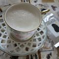 miyuki12's cooksnap of when they made 黒豆茶ラテwith黒蜜.