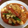 べあゆー's cooksnap of when they made 夏野菜と豆腐のキムチ炒め.