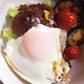 adorer's cooksnap of when they made ロコモコ丼.