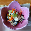 ｻ･∀･ﾁ's cooksnap of when they made 白だしで簡単◆ヒジキと人参の白和え.