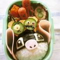 ◆◇Wtiti＊◇◆'s cooksnap of when they made スティッチ　キャラ弁♪.