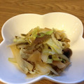 ぴょんちゅまる's cooksnap of when they made 長ねぎとシメジのザーサイ炒め.