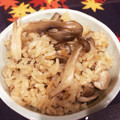 AOAOshark's cooksnap of when they made 豚肉ときのこのごま油香る炊き込みご飯.