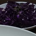 ドキンちゃ～ん's cooksnap of when they made 簡単＊紫キャベツの即席酢漬け＊.