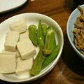 kam嫁's cooksnap of when they made 簡単 高野豆腐の煮物&オクラの煮浸し.