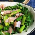 あかますこ's cooksnap of when they made アスパラとハム、ポン酢おつまみ.