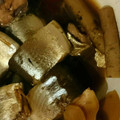 はる8's cooksnap of when they made 圧力鍋で！さんまとごぼうのしょうが煮♪.