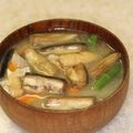 ぷのぷの's cooksnap of when they made 焼き茄子みそ汁（備忘録）.