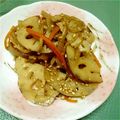 ﾏﾕｺｺ's cooksnap of when they made ご飯、お酒のお供に！レンコンのきんぴら.