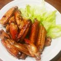kaori5548's cooksnap of when they made じゅーしぃっ！鶏手羽中の簡単あぶり焼き.