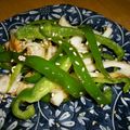 Jaye's cooksnap of when they made ピーマンで簡単副菜.