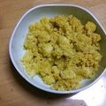 書セラピスト流香's cooksnap of when they made カレー味の粉ふき芋.