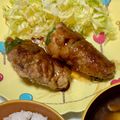 みいぽぽぽん's cooksnap of when they made ピーマンのチーズ肉巻き^^.