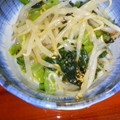 嫁〜ず☆なめがた子's cooksnap of when they made お酢でさっぱり♪もやしと小松菜の和え物.