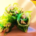 milktea_'s cooksnap of when they made 肉野菜炒めのキャベツ巻き.