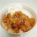 Yuuka39's cooksnap of when they made もやしたっぷり！ヘルシー豚キムチ丼.