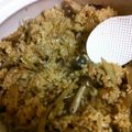 ブルーミッチェル's cooksnap of when they made 土鍋で炊く☆香ばしい鶏ごぼうご飯.