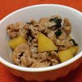 moccharera's cooksnap of when they made さつぱり豚肉大葉じゃがいもポンしょうが焼.