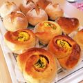 ｐｏｙａｎ's cooksnap of when they made ふわふわ〜☆優しいミルク味の全粒粉パン.