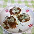龍青空ママ's cooksnap of when they made 残りカレーではんぺんピザ.