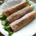 Satoco❋'s cooksnap of when they made 簡単おつまみ ハムでミズナ巻.