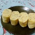赤い電話's cooksnap of when they made 炒りごま入り卵焼き.