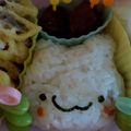 yukinald's cooksnap of when they made 大人キャラ弁当 今日のにゃんこ弁当.