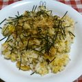 くーまたろう's cooksnap of when they made さっぱり！梅しそしらす炒飯♡.