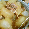 miso☆syoyu's cooksnap of when they made 冬瓜と豚肉の煮物.